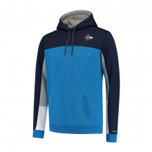 Dunlop Essentials Hooded Sweat Navy Blue/Malibu Blue Men